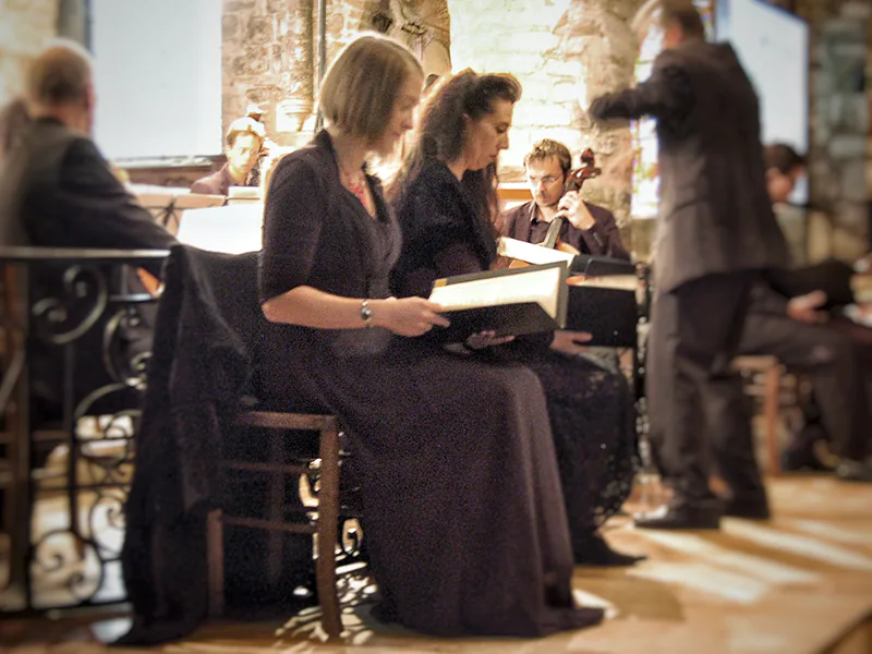 Émilie Burney, Aniella Zins | Concert <em>Te Deum</em> et <em>Messe de Minuit</em> de Charpentier du 21 octobre 2012