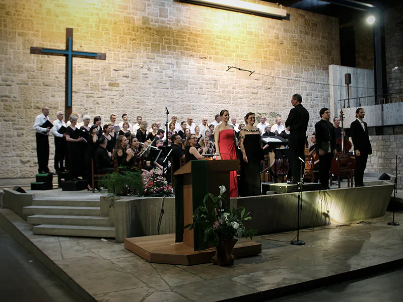 Émilie Burney, Francine André, Jean Mislin, Léo Vermot-Desroches, Yan Bua | Concert <em>Requiem</em> de Michael Haydn, <em>Missa Brevis</em> de Joseph Haydn du 1<sup>er</sup> juillet 2018