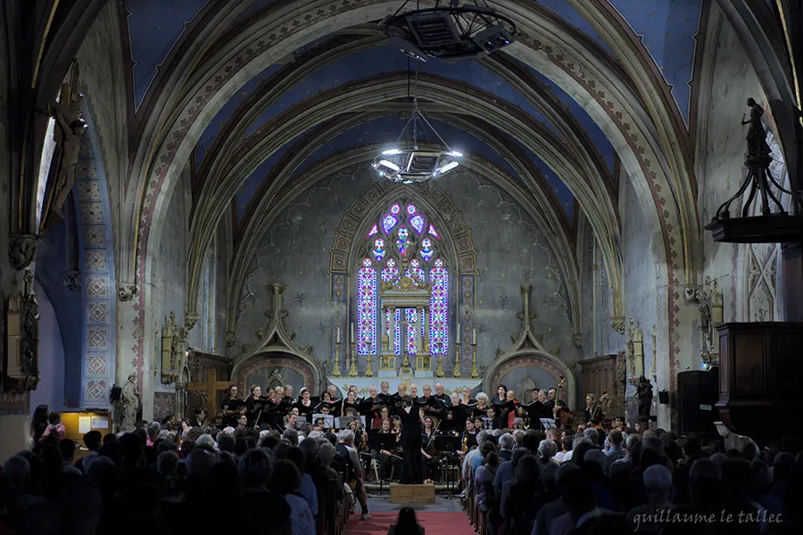 Chœur A piacere (photo Guillaume Le Tallec) | Concert Chœur et orchestre du 30 juin et 2 juillet 2023