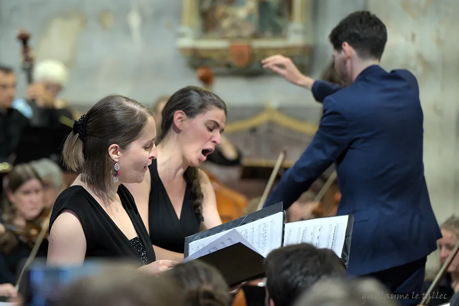 Émilie Burney, Marianne Dedaj, Pierre-Adrien Théo (photo Guillaume Le Tallec) | Concert Chœur et orchestre du 30 juin et 2 juillet 2023